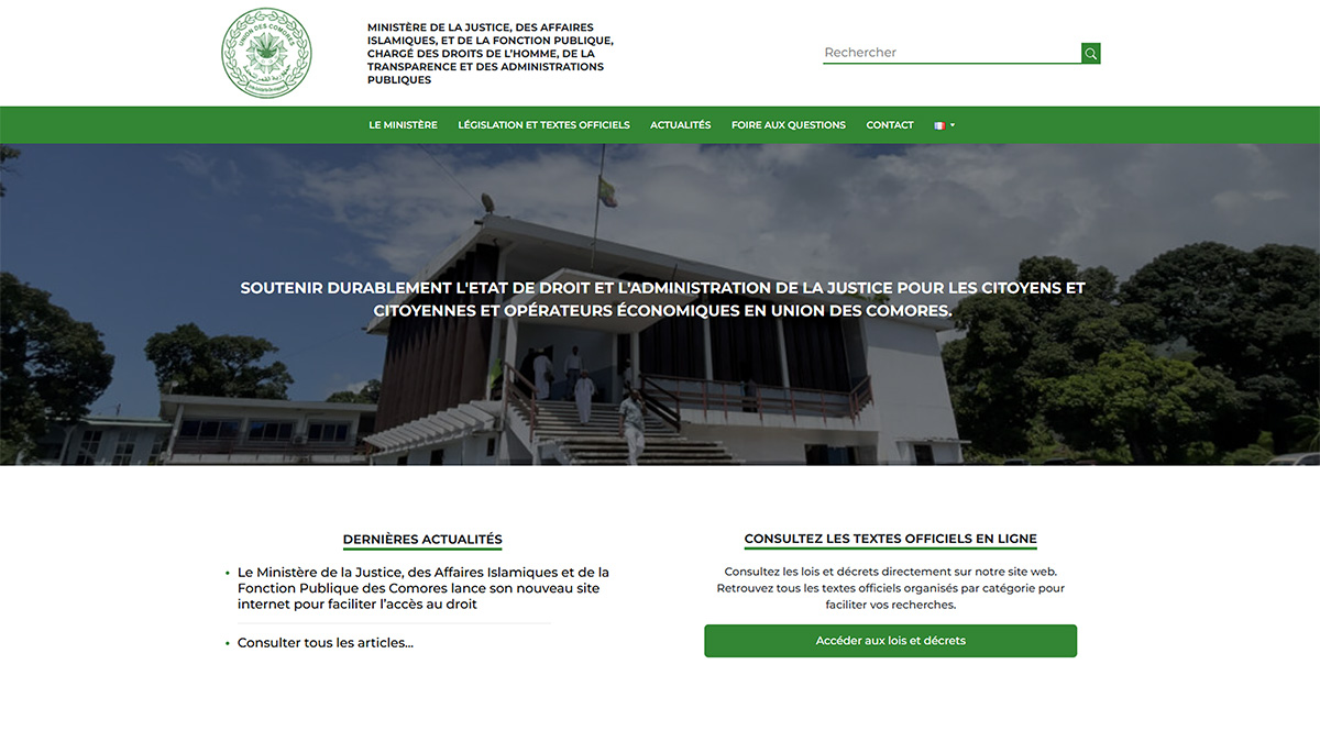 Ministère de la Justice des Comores
