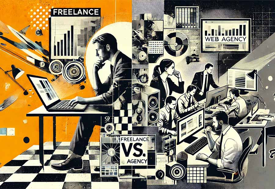 Freelance ou agence web : Quel choix pour créer un site internet ?